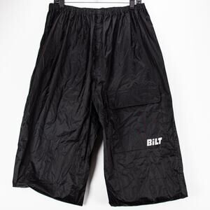 Bilt Men's Waterproof Motorcycle Overpant's 4XL Black Poly BLW 8 Unlined